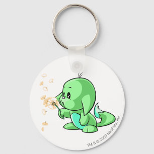 Kacheek Green Key Ring