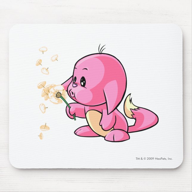Kacheek Pink Mouse Pad (Front)