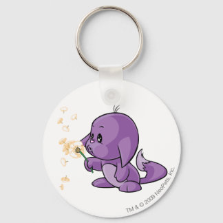 Kacheek Purple Key Ring