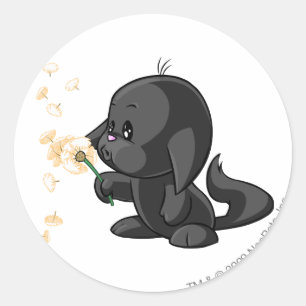 Kacheek Shadow Classic Round Sticker