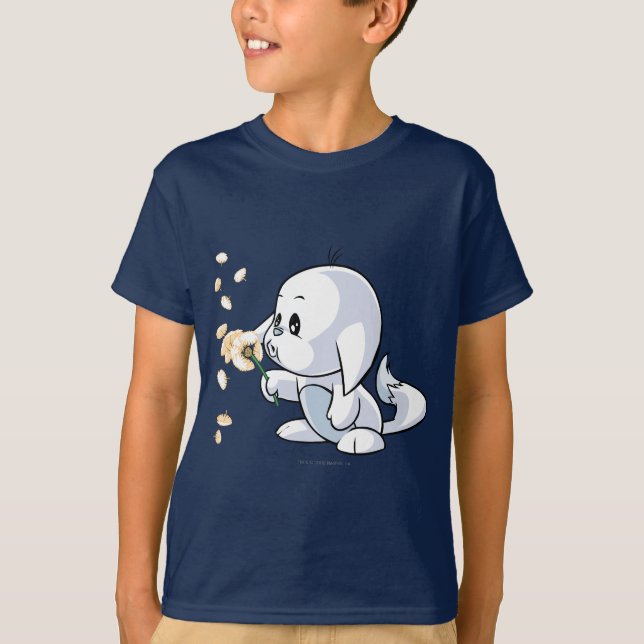 Kacheek White T-Shirt (Front)