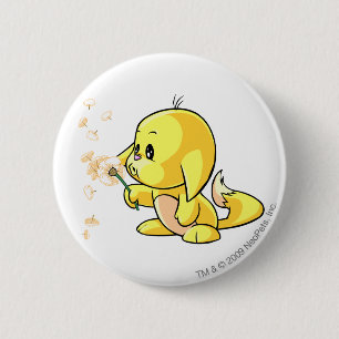 Kacheek Yellow 6 Cm Round Badge