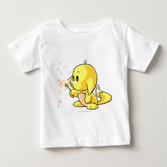 Kacheek Yellow Baby T-Shirt (Front)