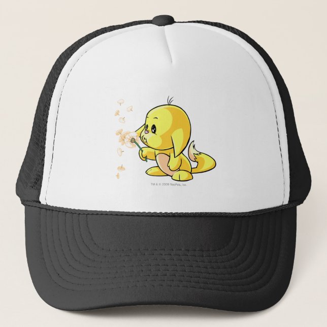 Kacheek Yellow Trucker Hat (Front)