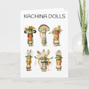 Kachina Dolls Card