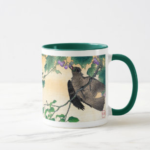 Kachōga - Bird and Flowers Mug