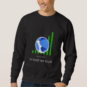 Kachytees Terra Luna In Hodl We Trust Crypto Sweatshirt