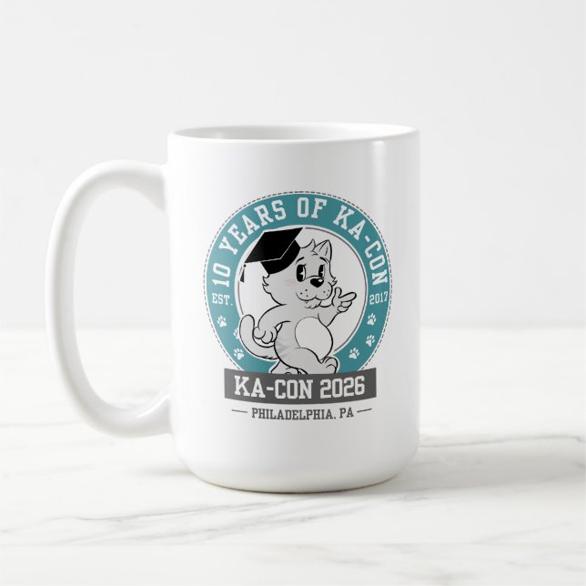KACON 10th Anniversary Mug (Left)