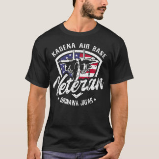 Kadena Air Base Veteran USAF Okinawa Japan Pullove T-Shirt