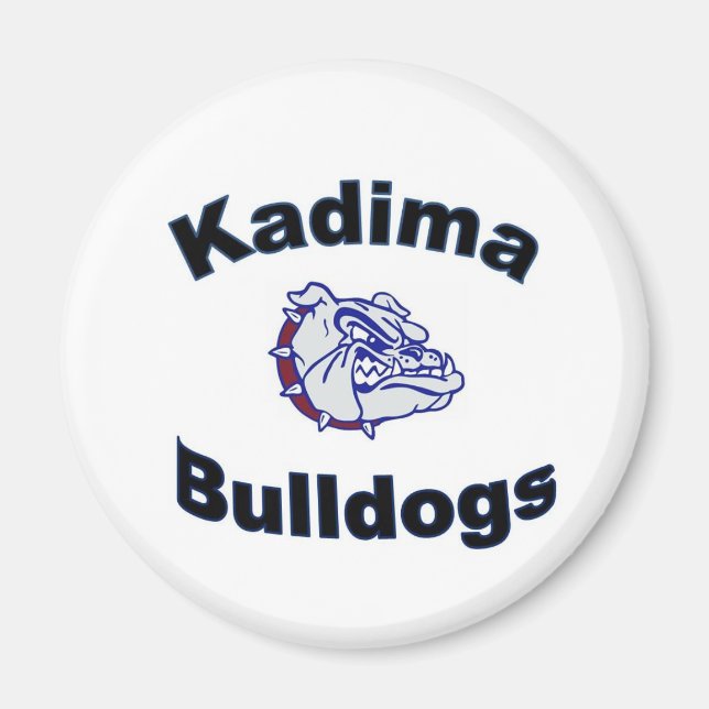 Kadima Bulldogs Magnet (Front)