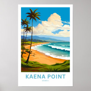 Kaena Point Hawaii Travel Print
