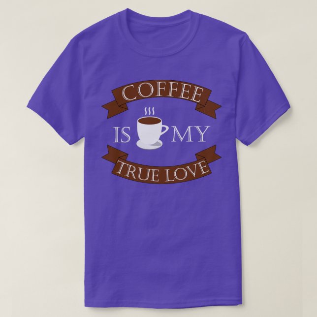 Kaffee Liebe T-Shirt (Design Front)