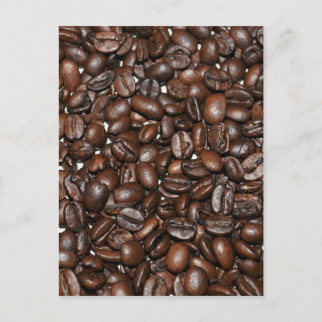 Kaffeebohnen - Postkarten Postcard (Front)