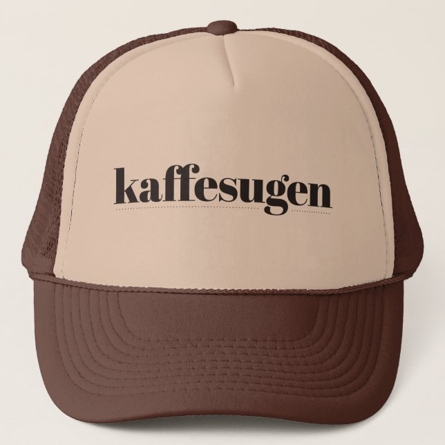 Kaffesugen Coffee Trucker Hat (Front)