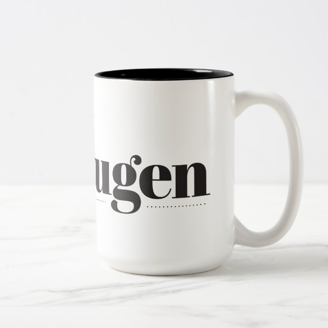 Kaffesugen Two-tone Coffee Mug (Right)