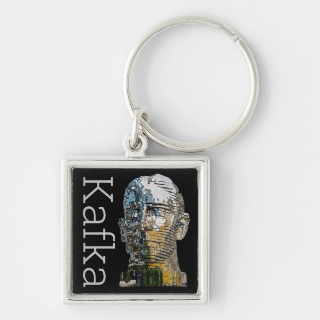 Kafka Head Key Ring (Front)