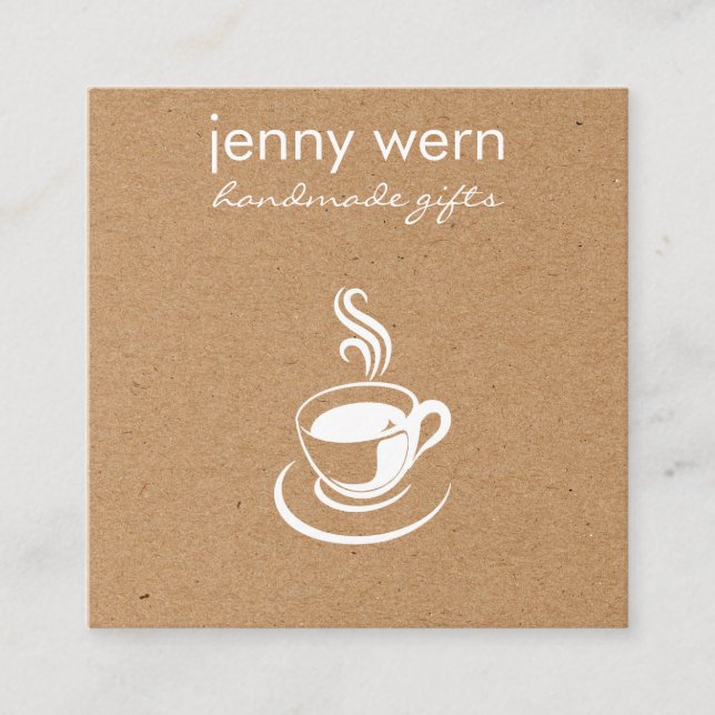 Kaft Business Card for Crafters | Handmade Artisan (Front)