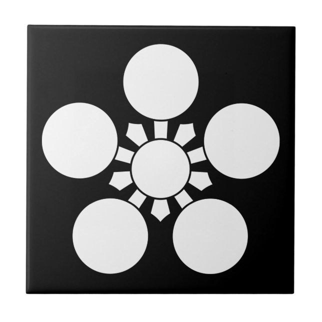 Kaga ume-bachi 1 tile (Front)