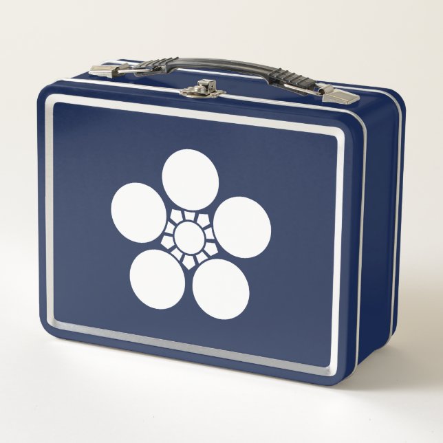 Kaga Umebachi A Metal Lunch Box (Front)
