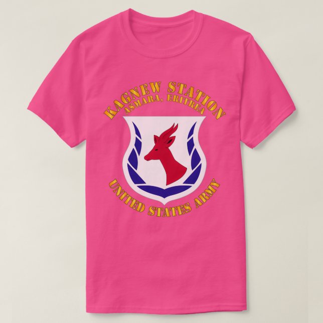 Kagnew Station Asmara Eritrea T-Shirt (Design Front)