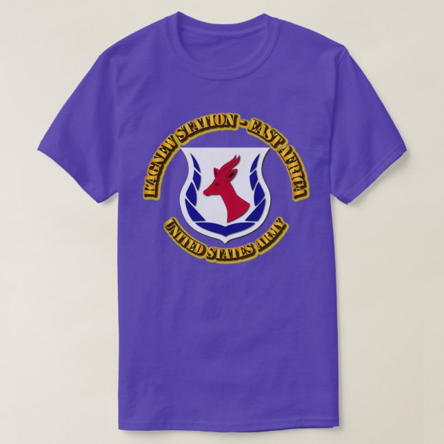Kagnew Station East Africa T-Shirt (Design Front)