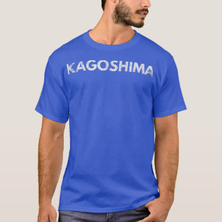 Kagoshima Japan Distressed Graphic  T-Shirt