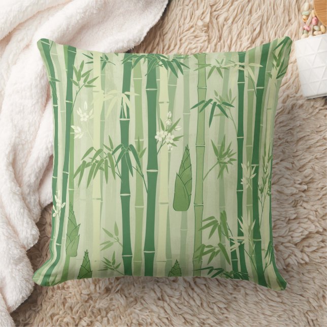 Kagu Bamboo Forest Inspiration Cushion (Blanket)