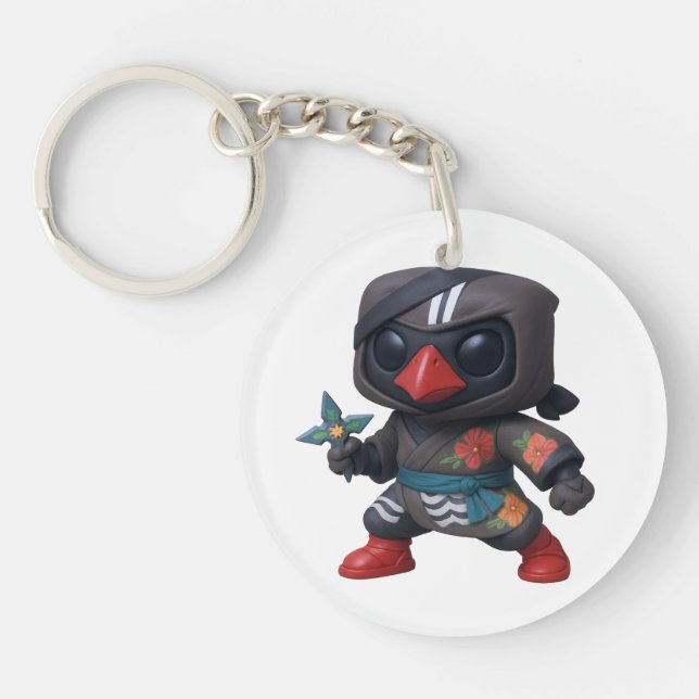 Kagu Tropical Shinobi Key Ring (Front)