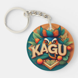 Kagu Yanbaru Deep Forest Key Ring