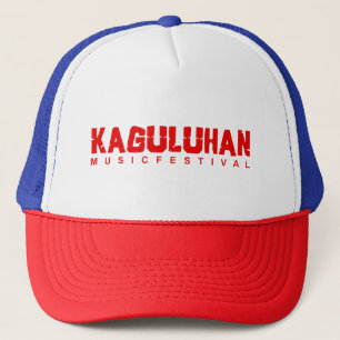 Kaguluhan Music Festival red logo Trucker Hat