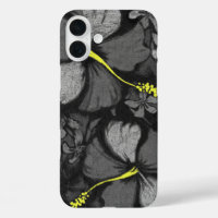 Kahala Hibiscus Hawaiian Lava Rock Black