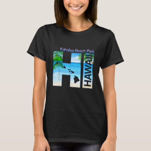 Kahaluu Beach Park HI Hawaii Aloha State Vacation T-Shirt