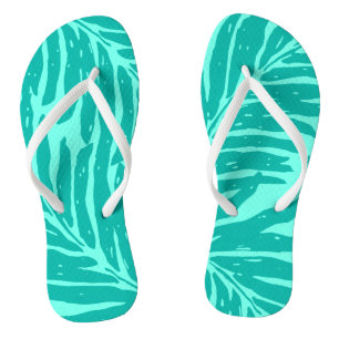 Kahanu Garden Hawaiian Palm Leaves Thongs