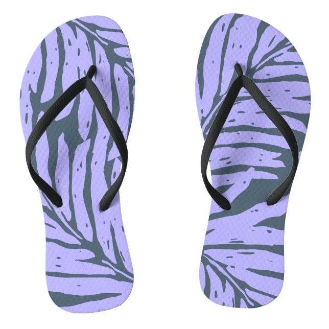 Kahanu Garden Hawaiian Palm Leaves Thongs (Footbed)