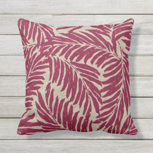 Kahanu Palms Hawaiian Linen Texture Cushion