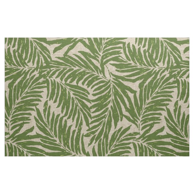 Kahanu Palms Hawaiian Linen Texture Fabric (Yard)
