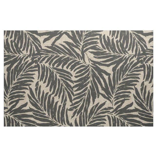 Kahanu Palms Hawaiian Linen Texture Fabric (Yard)