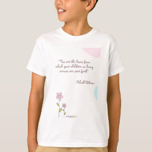 Kahlil Gibran Quote Kids Tees
