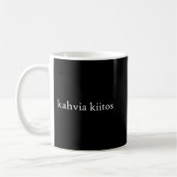 Kahvia Kiitos COFFEE PLEASE Finnish Language Group