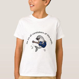 Kai Dolphin: Earth Caretaker T-Shirt for Kids