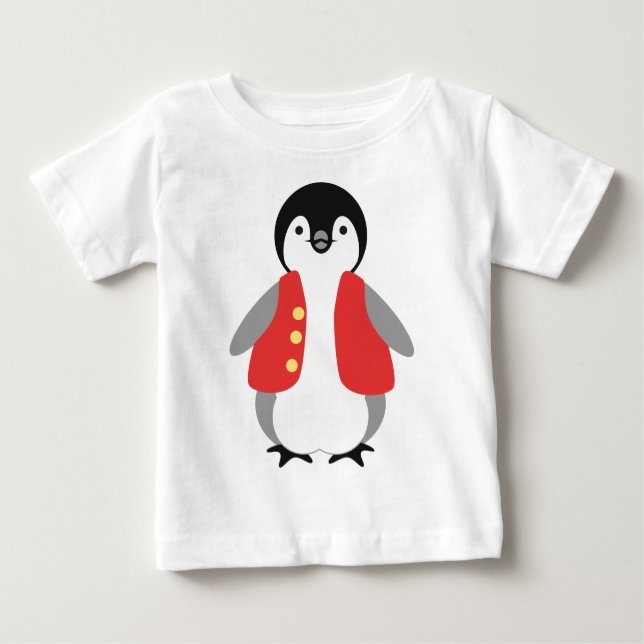 Kai Penguin Baby T-Shirt (Front)