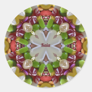 KAIA EASTER CANDY ~ CLASSIC ROUND STICKER