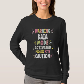 KAIA Personalised Women's Gift Custom KAIA T-Shirt