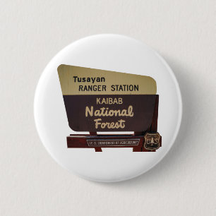 Kaibab National Forest 6 Cm Round Badge