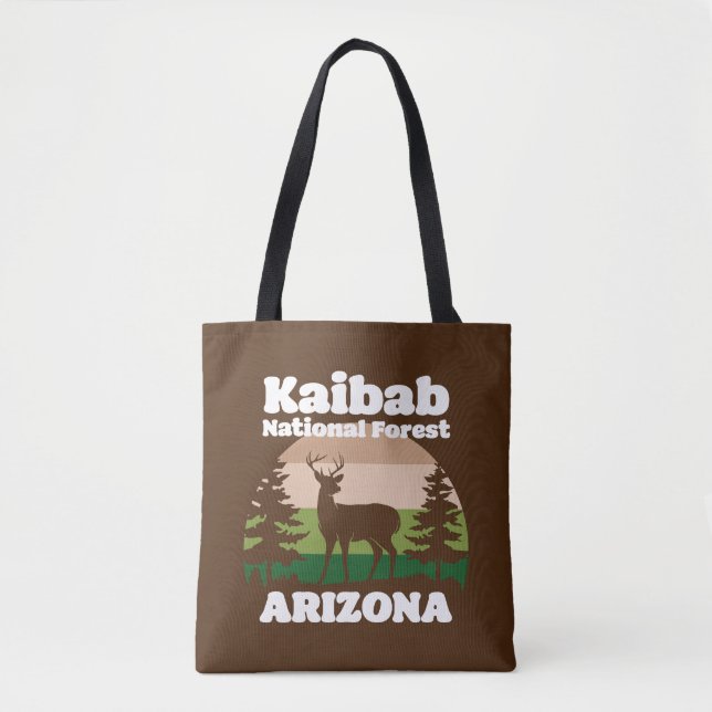 Kaibab National Forest Arizona Tote Bag (Front)