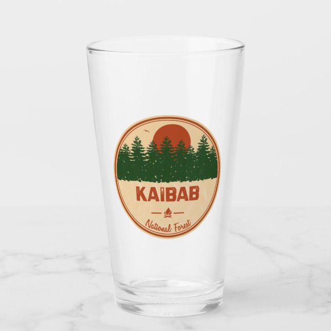 Kaibab National Forest Glass (Front)