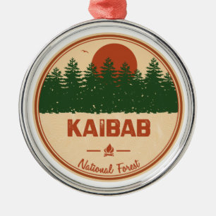 Kaibab National Forest Metal Ornament