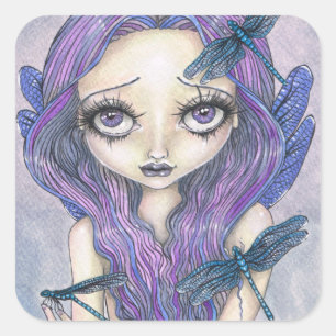 Kaida Dragonfly Fairy Sticker Charmaine Flannery