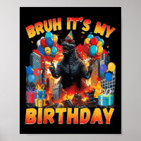 Kaiju Birthday Party Japan Monster Dinosuar Its My