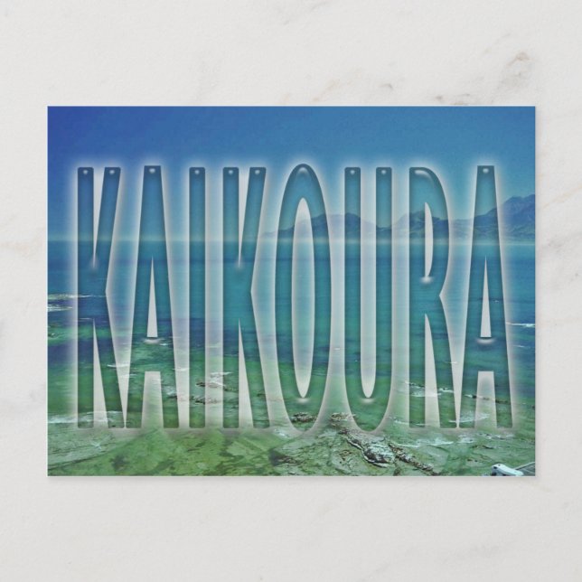 Kaikoura Postcard (Front)